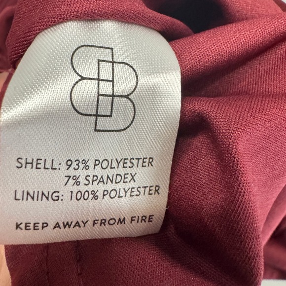 Baltic Born Tatiana Velvet Maxi Dress Merlot Formal Gown Party Evening Sz Lg - Picture 10 of 13